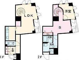 Ｔガーデンスクエア 4階1SLDKの間取り