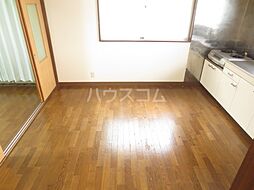 JR総武線 稲毛駅 バス10分 園生小入口下車 徒歩7分の賃貸アパート 1階3DKのリビング/ダイニング