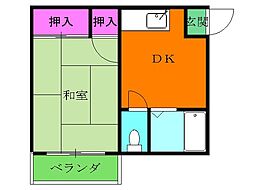 間取図画像 1DK