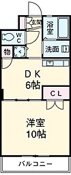 間取図画像 1DK