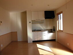 サンパティーク・さくら 2階1LDKのリビング/ダイニング