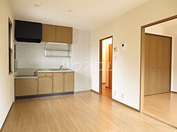 フォン・ブラウン 1階2DKのリビング/ダイニング