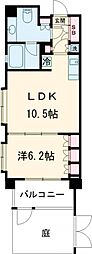 日神デュオステージ杉並井荻 1階1LDKの間取り