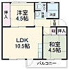 和泉府中ファミリーマンション2号棟5階4.3万円