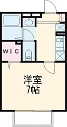 エスペランサ・シマ 1階1Kの間取り