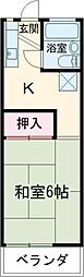 間取図画像 1K