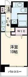 京王線 つつじヶ丘駅 徒歩7分の賃貸アパート 1階1LDKの間取り