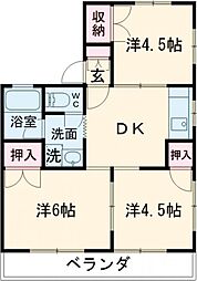 間取図画像 3DK