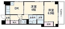 東急東横線 綱島駅 徒歩7分の賃貸マンション 1階2DKの間取り