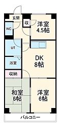 間取図画像 3DK