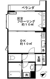 間取図画像 1DK