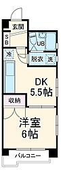 間取図画像 1DK