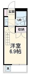 間取図画像 1K