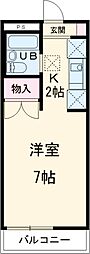 間取図画像 1K