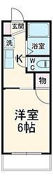 間取図画像 1K