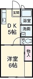間取図画像 1DK