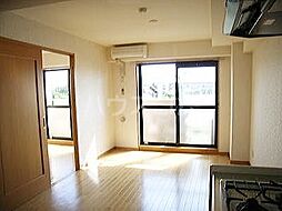 東武伊勢崎線 竹ノ塚駅 徒歩18分の賃貸マンション 4階2LDKのリビング/ダイニング