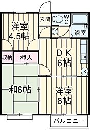 間取図画像 3DK