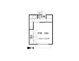 東武東上線 東武練馬駅 徒歩2分の賃貸アパート 1階1Kの間取り