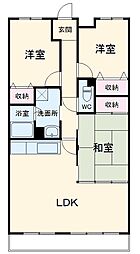 シティ・ライフグランヴィーネ星ケ丘A棟 3LDKの間取図画像