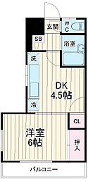 間取図画像 1DK