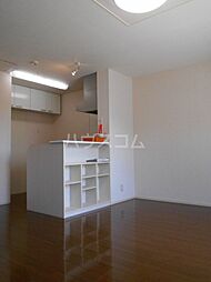 名鉄犬山線 西春駅 徒歩18分の賃貸アパート 2階1LDKのリビング/ダイニング