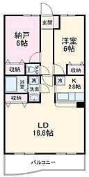 名古屋市営鶴舞線 浅間町駅 徒歩5分の賃貸マンション 1階1SLDKの間取り