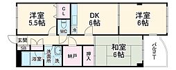 間取図画像 3DK