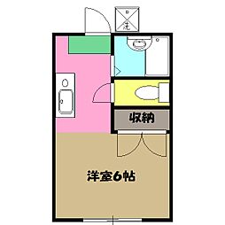 間取図画像 1K