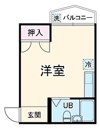 間取図画像 ワンルーム