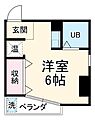 コンセール高畑2階3.7万円