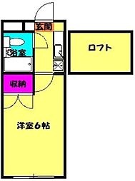 間取図画像 1K