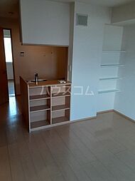 京王井の頭線 浜田山駅 徒歩5分の賃貸アパート 1階1LDKのリビング/ダイニング