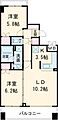 レジディア世田谷弦巻3階21.5万円