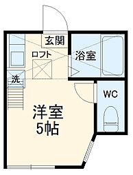 間取図画像 ワンルーム