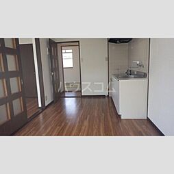 名鉄三河線 三河八橋駅 3.1kmの賃貸アパート 2階3DKのリビング/ダイニング