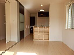 名鉄津島線 木田駅 徒歩19分の賃貸アパート 2階2LDKのリビング/ダイニング