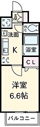 間取図画像 1K