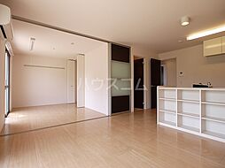 名鉄豊田線 米野木駅 徒歩11分の賃貸アパート 1階3LDKのリビング/ダイニング