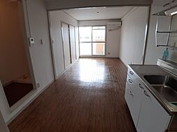 名鉄瀬戸線 瓢箪山駅 徒歩10分の賃貸マンション 4階2LDKのリビング/ダイニング