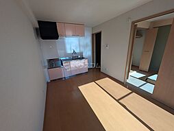 花井第2清風マンション 3階1LDKのリビング/ダイニング