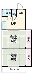 間取図画像 2DK