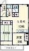 林レジデンス4階6.1万円