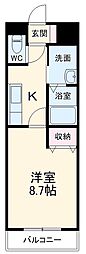 間取図画像 ワンルーム