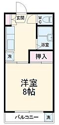 間取図画像 1K