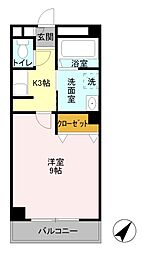 埼玉高速鉄道 東川口駅 徒歩4分の賃貸マンション 1階1Kの間取り