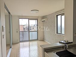 JR常磐線 水戸駅 バス25分 三和団地前下車 徒歩7分の賃貸アパート 2階1LDKのリビング/ダイニング