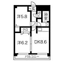 プリーマ6階7.2万円
