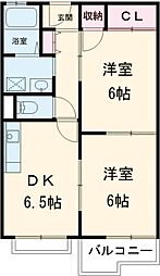 間取図画像 2DK