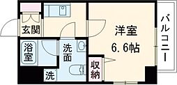 ＡＺＥＳＴ立石Ｒ 6階1Kの間取り